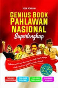 GENIUS BOOK PAHLAWAN NASIONAL SUPER LENGKAP