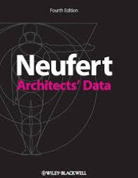 NEUFERT ARCHITECTS' DATA