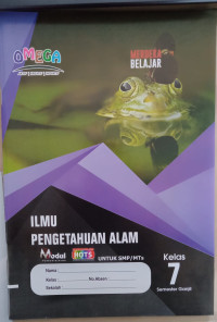 Image of IPA KELAS 7 SEM GANJIL MODUL PEMBELAJARAN