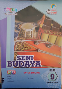 Image of SENI BUDAYA KELAS 9 SEM GANJIL MODUL PEMBELAJARAN